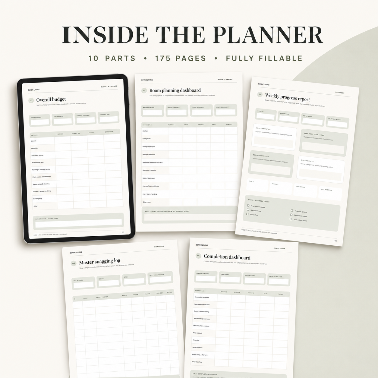 CL001: The Ultimate Home Renovation Planner