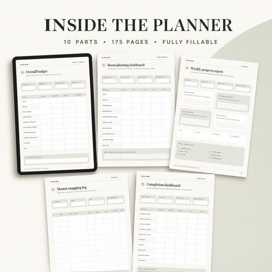 CL001: The Ultimate Home Renovation Planner