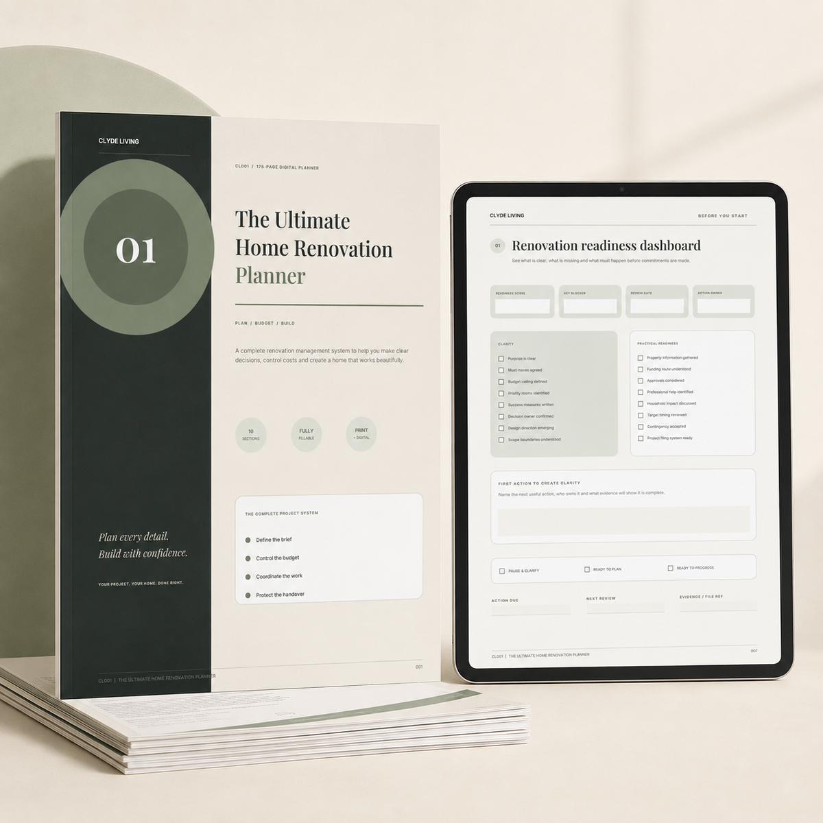 CL001: The Ultimate Home Renovation Planner